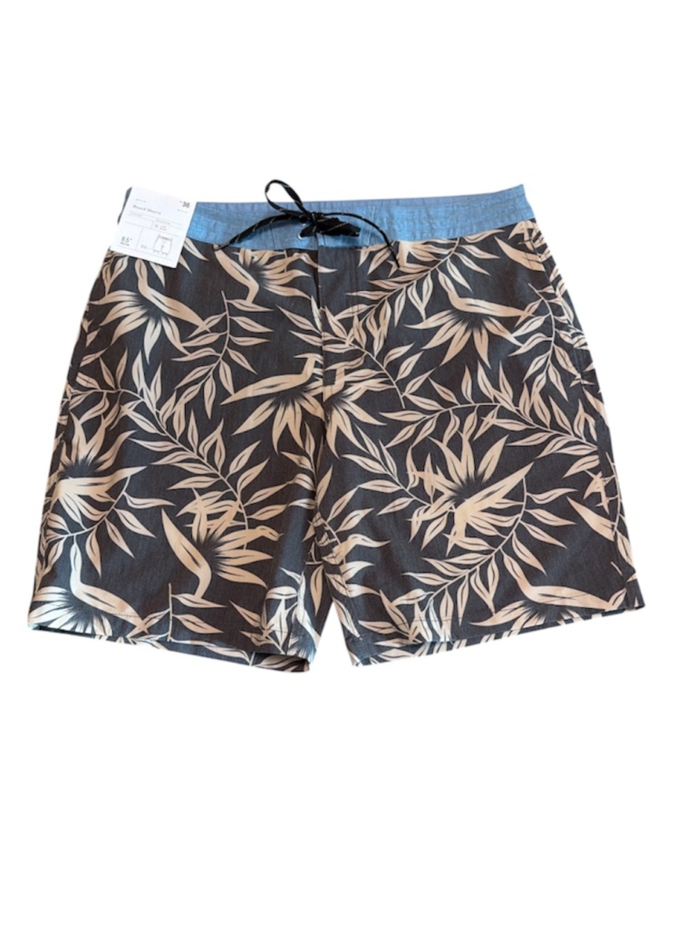 Goodfellow & Co Tropical Board Shorts Mens 36 NWT Swim Trunks Beach Summer